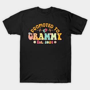 Promoted To Grammy 2024 First Time New Grammy Pregnancy T-Shirt